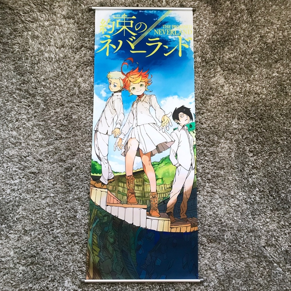 NWT BIG The Promised Neverland Poster Anime Manga